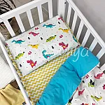 Сменная постель Маленькая Соня Baby Mix Дино яркий