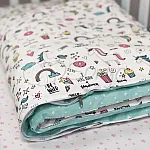 Сменная постель Маленькая Соня Baby Mix Единорог цветной