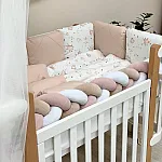 Постільний комплект Маленька Соня Happy night Галактика Бежевий