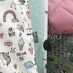 Постільний комплект Маленька Соня Baby Mix Стандарт Единоріг Кольоровий