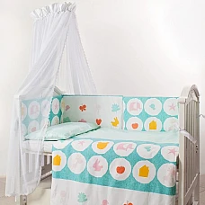 Постільний комплект Twins Eco Line New 4091-E-021 Animals min
