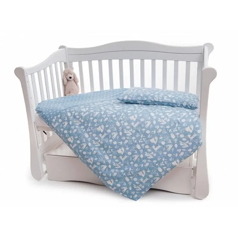 Сменная постель Twins Dolce Лесные жители 3063-D-011 Blue