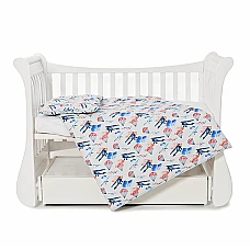Сменная постель Twins Comfort line 3054-C-056, Самолетики Гол