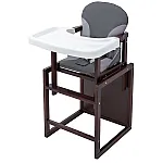 Стульчик-трансформер Babyroom Пони-220 Графит-серый