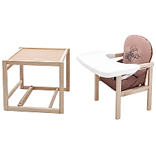 Стільчик-трансформер Babyroom Вінні-230 eko Капучино-шоколад 