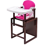 Стільчик-трансформер Babyroom Поні-220 Рожевий-білий