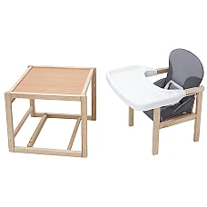 Стільчик-трансформер Babyroom Поні-230 eko Сірий-графіт