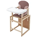Стільчик-трансформер Babyroom Поні-230 eko Шоколад-капучіно
