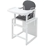 Стільчик-трансформер Babyroom Поні-240 Графіт-сірий