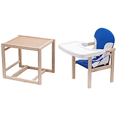 Стілець-трансформер Babyroom Поні-230 eko Синій-білий