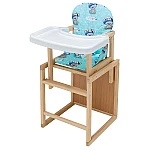 Стільчик-трансформер Babyroom Поні-230 eko Бірюзовий (it's a boy)