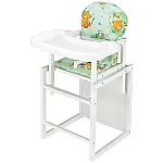 Стільчик-трансформер Babyroom Поні-240 Зелений (ведмедики і бджілки)