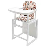 Стільчик-трансформер Babyroom Поні-240 Бежевий (зайчики)