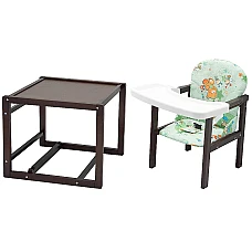 Стільчик-трансформер Babyroom Поні-220 Зелений (ведмедики і б