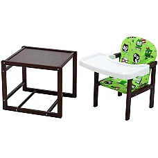 Стульчик-трансформер Babyroom Пони-220 Зеленый (совы)