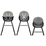 Стульчик для кормления MoMi Flovi Black