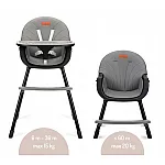 Стульчик для кормления MoMi Flovi Black