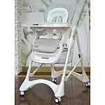 Стілець для годування Carrello Caramel CRL-9501/3 Cloud Grey