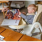 Стілець для годування Carrello Caramel CRL-9501/3 Cream Beige
