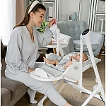 Стільчик-гойдалка Carrello Triumph CRL-10302 Cloud Grey