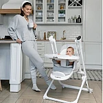 Стільчик-гойдалка Carrello Triumph CRL-10302 Cloud Grey