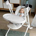Стільчик-гойдалка Carrello Triumph CRL-10302 Cloud Grey