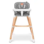 Стілець для годування Lionelo Koen Grey Stone