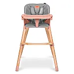 Стілець для годування Lionelo Koen Pink Rose
