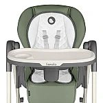 Стільчик-гойдалка для годування 2 в 1 Lionelo Laurice Green Olive