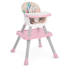 Стілець для годування 3 в 1 Bambi M 5672-8 Рожевий