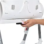 Стільчик для годування з механічним заколисуванням 2 в 1 Bambi M 5897 Gray