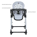 Стілець для годування EL Camino ME 1037-B Crystal Gray