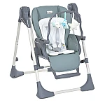Стульчик-качели 2 в 1 EL Camino Swan ME 1087-G Pale Green