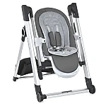 Стульчик-качели 2 в 1 EL Camino ME 1102 Debut Serious Gray