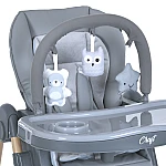 Стілець для годування EL Camino ME 1115-W Craft Gray