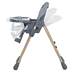Стілець для годування EL Camino ME 1115-W Craft Gray