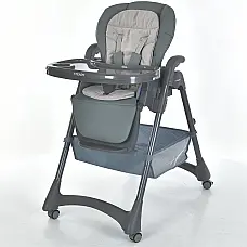 Стілець для годування EL Camino Steady ME 1177 Total Gray