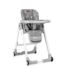 Стілець для годування MoMi Luxuria Dark grey