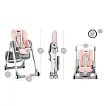Стілець для годування MoMi Luxuria Pink