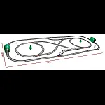 Детская железная дорога Power Train Стрела (2186)