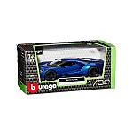 Автомодель Bburago FORD GT (блакитний металік, сріблястий металік, 1:32)