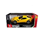 Автомодель Bburago FERRARI F12TDF (асорті жовтий, червоний, 1:24)