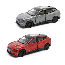 Автомодель - Ford Mustang Mach-E GT 2023 (червоний, сріблясто
