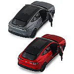 Автомодель - Ford Mustang Mach-E GT 2023 (красный, серебристо-серый) (250387W)