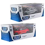 Автомодель - Ford Mustang Mach-E GT 2023 (красный, серебристо-серый) (250387W)