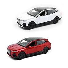 Автомодель - BMW iX (красный, белый) (250380W)