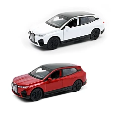 Автомодель - BMW iX (красный, белый) (250380W) Автомодель - BMW iX (красный, белый) (250380W)