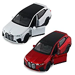 Автомодель - BMW iX (красный, белый) (250380W)