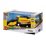 Автомодель Bburago Зерноуборочный комбайн New Holland TC5.90 (18-31721)