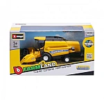 Автомодель Bburago Зерноуборочный комбайн New Holland TC5.90 (18-31721)